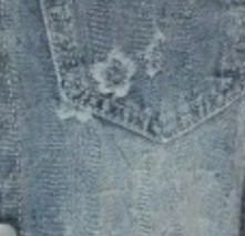 Washed Denim With Print